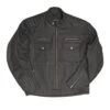 Age Of Glory Worker Wax Jacket - Black