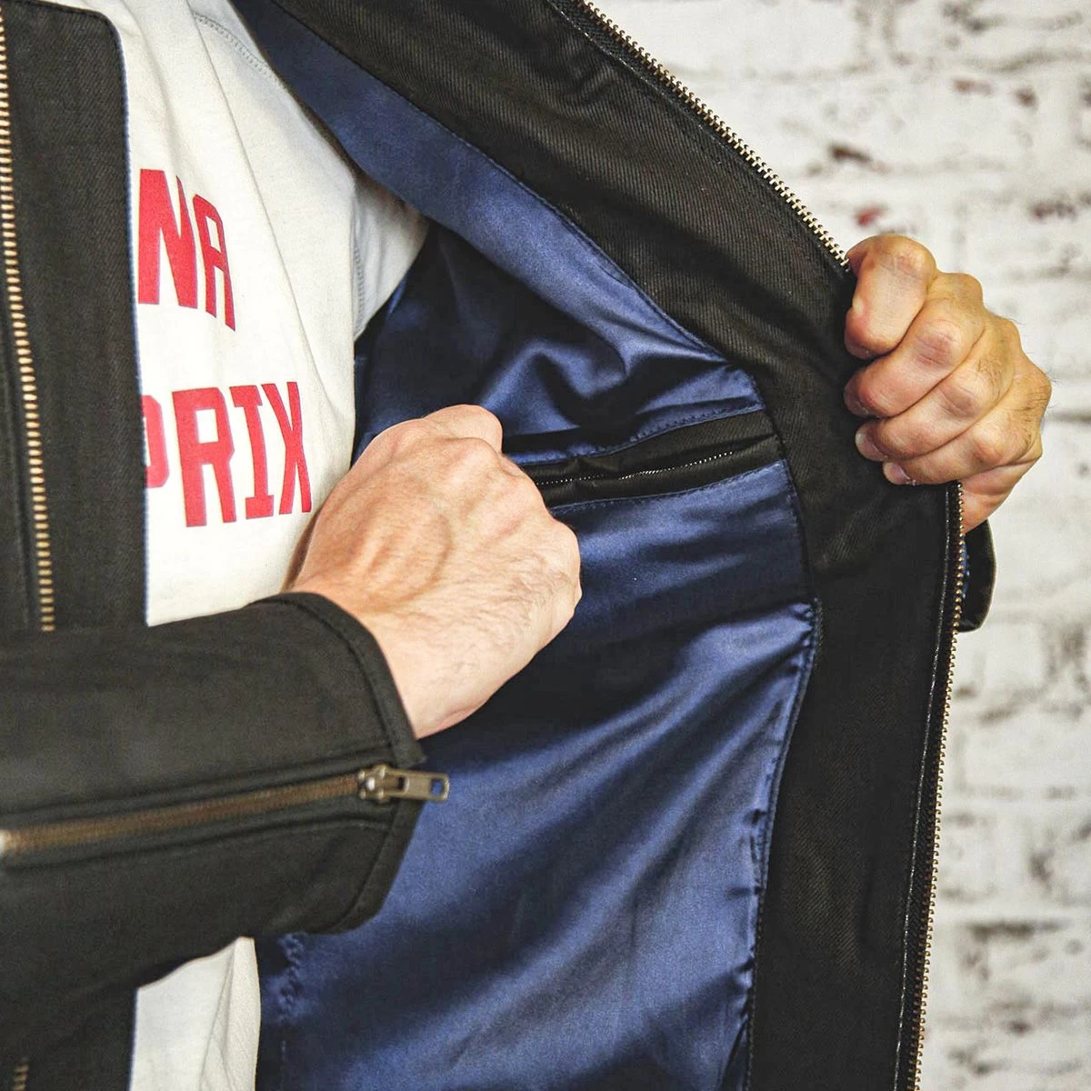 Age Of Glory Worker Wax Jacket - Black 4 Age Of Glory Worker Wax Jacket - Black - Image 4