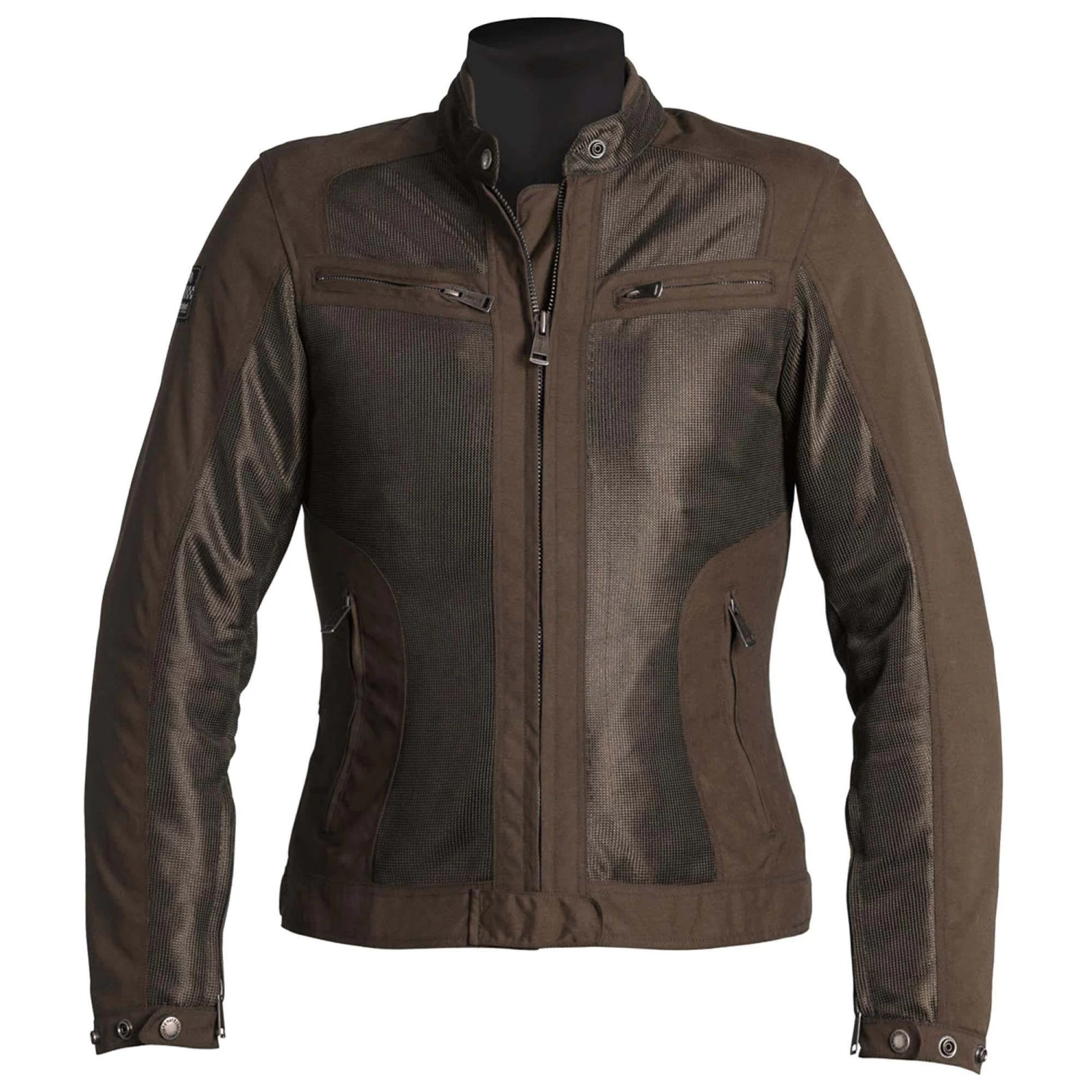 Helstons Spring Womens Textile Jacket - Brown 1 Helstons Spring Womens Textile Jacket - Brown