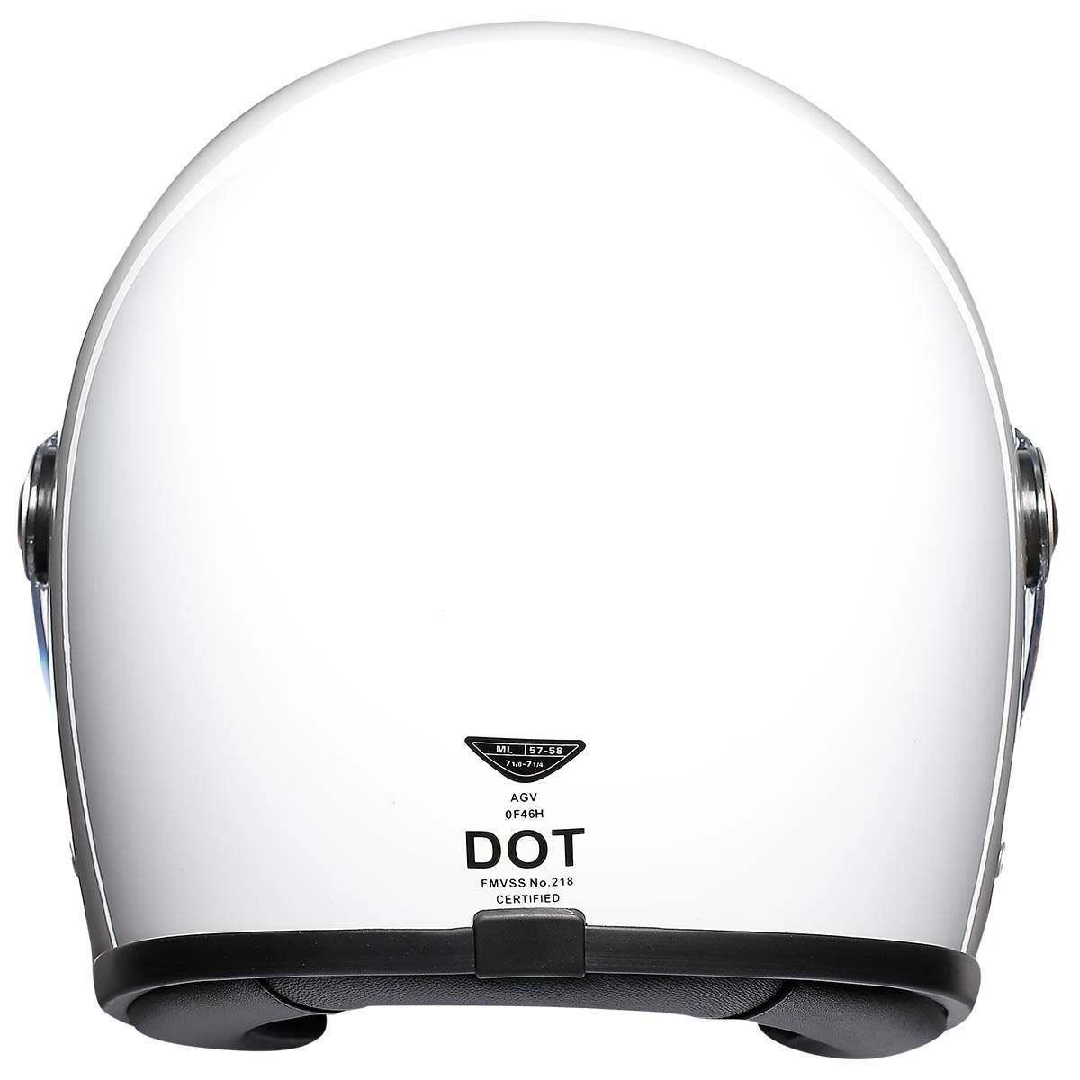 AGV X3000 Helmet - Mono Gloss White 5 AGV X3000 Helmet - Mono Gloss White - Image 5