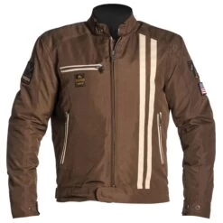Helstons Cobra Textile Jacket - Brown / Beige