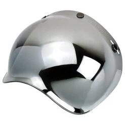 Biltwell Anti-Fog Bubble Visor - Chrome