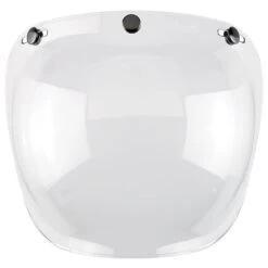 Biltwell Anti-Fog Bubble Visor - Clear -Ride Style Shop 3 snap bubble visor clear 2