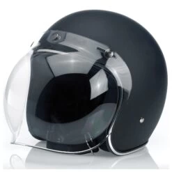 Biltwell Anti-Fog Bubble Visor - Clear -Ride Style Shop 3 snap bubble visor clear 3