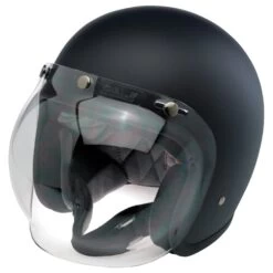 Biltwell Anti-Fog Bubble Visor - Clear -Ride Style Shop 3 snap bubble visor clear 4