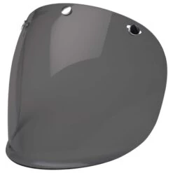 Bell 3 Snap Retro Shield Full Visor - Dark Smoke