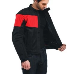 Dainese Elettrica Air Tex Jacket - Black / Red -Ride Style Shop 9131735248h43 4