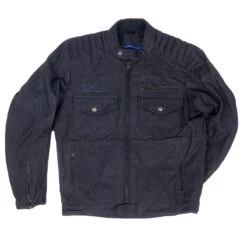Age Of Glory Worker Wax Jacket - Raw Denim