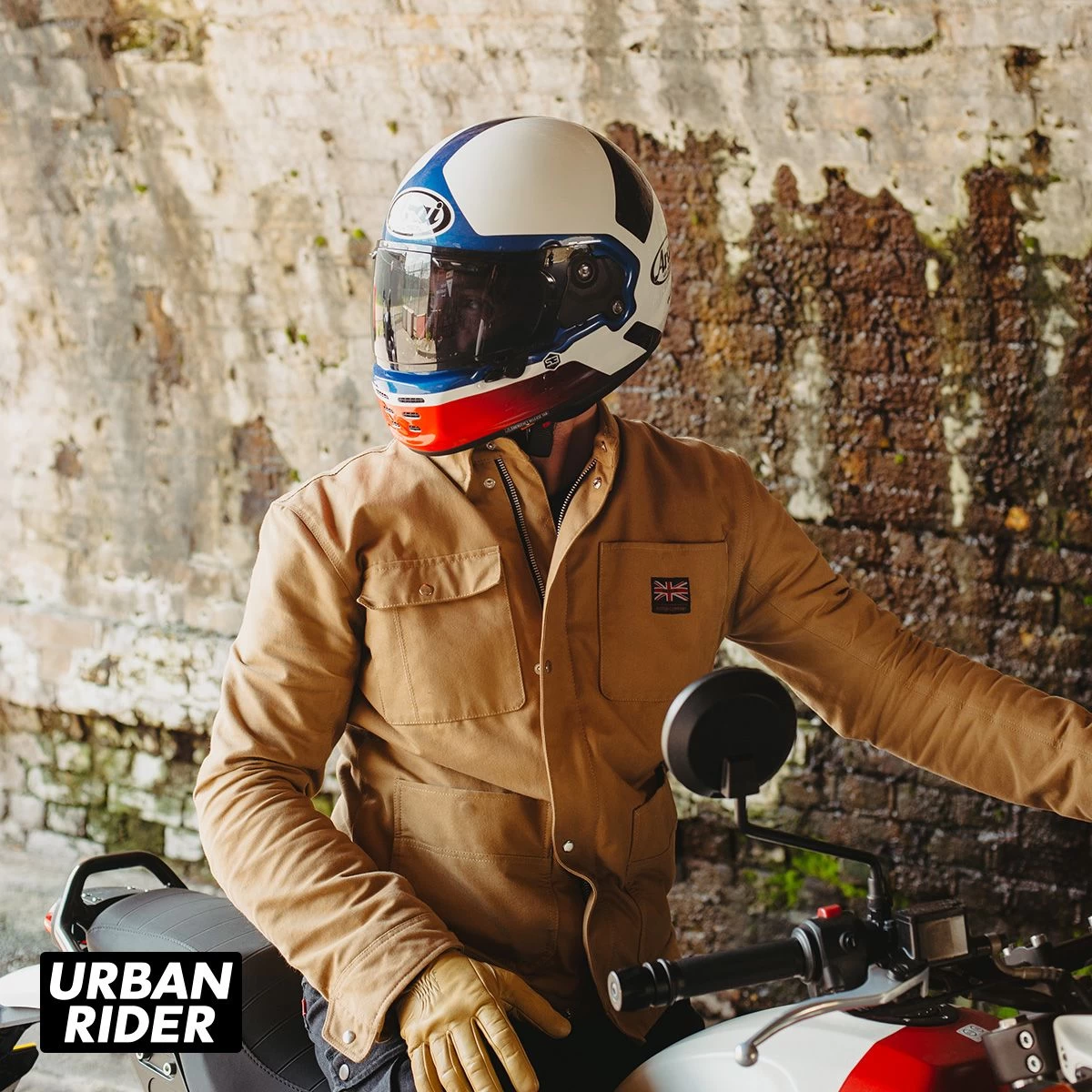 Arai Concept-XE Helmet - Backer White 2 Arai Concept-XE Helmet - Backer White - Image 2