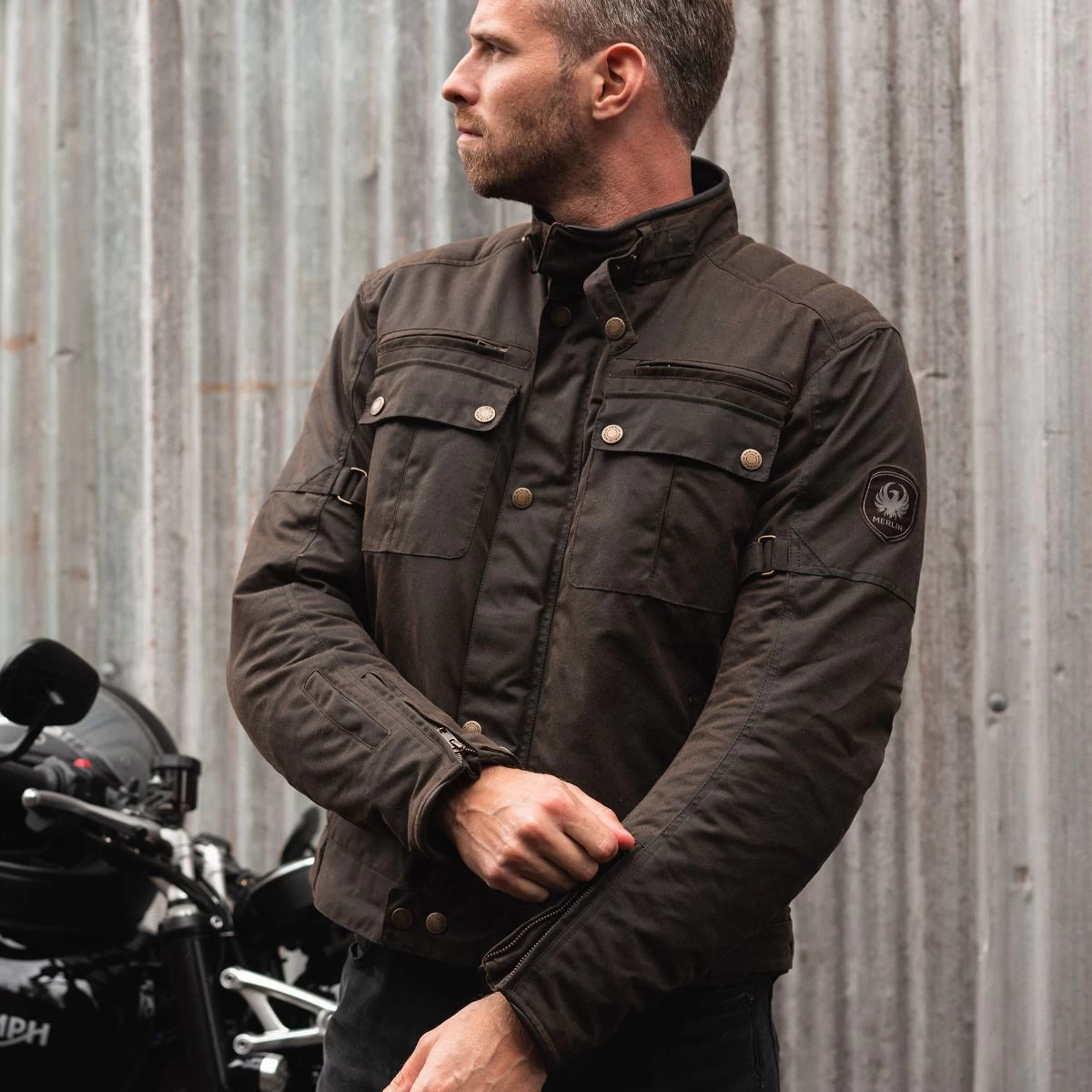 Merlin Barton II Jacket - Olive 8 Merlin Barton II Jacket - Olive - Image 8