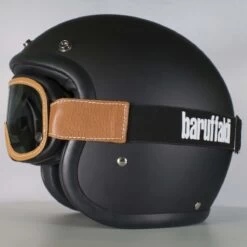 Baruffaldi Speed 4 Goggle - Urban Rider Tan -Ride Style Shop baruffaldi speed 4 goggle urban rider tan3