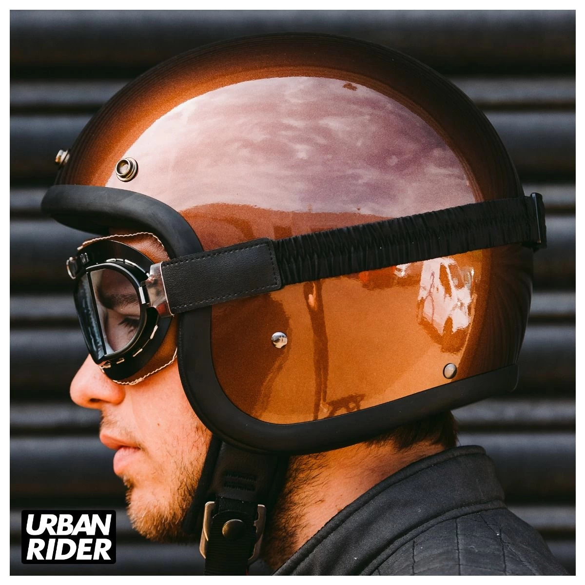 Baruffaldi Vintaco Goggle - Brown Leather / Black Frame 9 Baruffaldi Vintaco Goggle - Brown Leather / Black Frame - Image 9