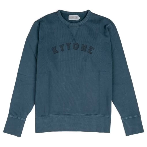 KYTONE ONE CREW SWEATER - BLUE -Ride Style Shop bblue111