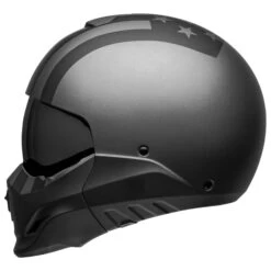 Bell Broozer Helmet - Free Ride Matte Grey 22 Bell Broozer Helmet - Free Ride Matte Grey -Ride Style Shop bell broozer street helmet free ride matte gray black left