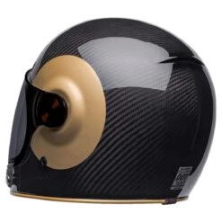 Bell Bullitt Carbon Helmet - TT Black / Gold -Ride Style Shop bell bullitt carbon helmet tt black gold 4