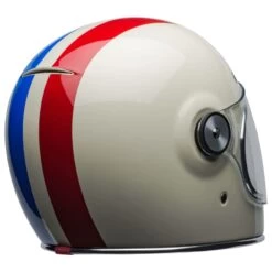 Bell Bullitt Helmet - Command Gloss Vintage White/Red/Blue 17 Bell Bullitt Helmet - Command Gloss Vintage White/Red/Blue -Ride Style Shop bell bullitt culture helmet command gloss vintage white red blue back right