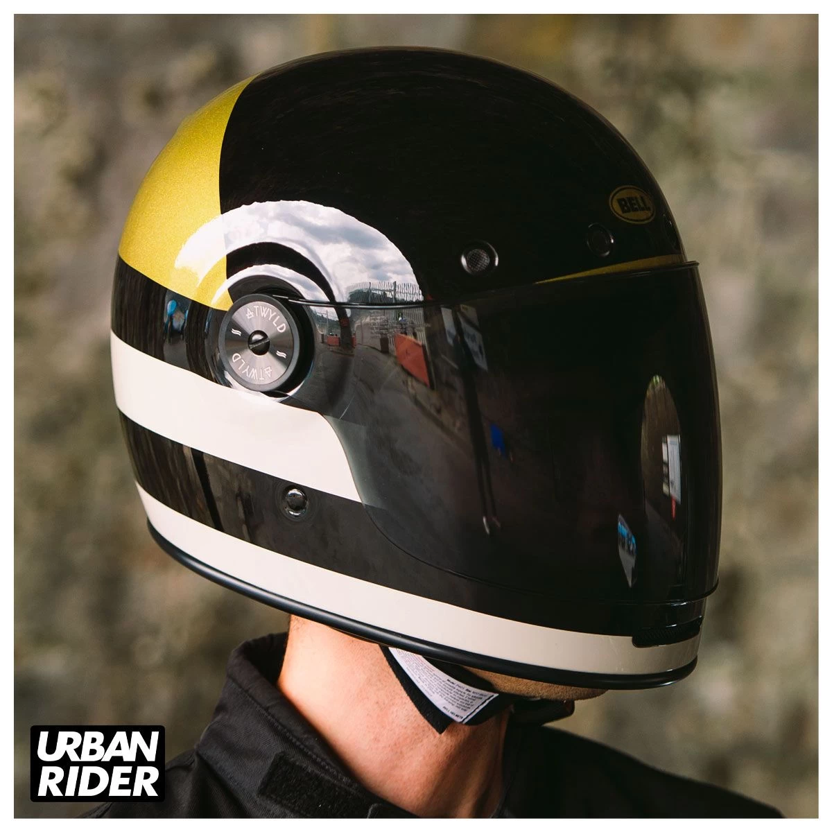 Bell Bullitt Helmet - Atwyld Black / Gold 4 Bell Bullitt Helmet - Atwyld Black / Gold - Image 4