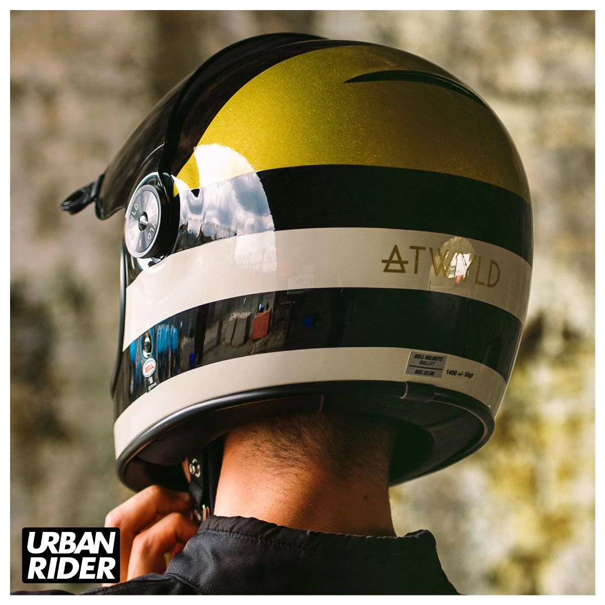 Bell Bullitt Helmet - Atwyld Black / Gold 12 Bell Bullitt Helmet - Atwyld Black / Gold - Image 12