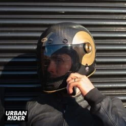 Bell Bullitt Carbon Helmet - TT Black / Gold -Ride Style Shop bell bullitt helmet tt gloss black gold sun