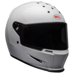 Bell Eliminator Helmet - Gloss White -Ride Style Shop bell eliminator culture helmet gloss white front right 1