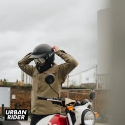 Bell Moto 3 Helmet - Matt / Gloss Black -Ride Style Shop bell moto 3 helmet matt gloss black goggles 1