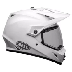 Bell MX-9 Adventure Helmet - Gloss White -Ride Style Shop bell mx 9 adventure helmet gloss white 10