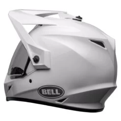 Bell MX-9 Adventure Helmet - Gloss White -Ride Style Shop bell mx 9 adventure helmet gloss white 12