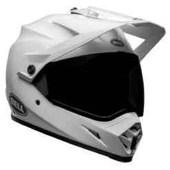 Bell MX-9 Adventure Helmet - Gloss White -Ride Style Shop bell mx 9 adventure helmet gloss white 3