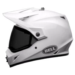 Bell MX-9 Adventure Helmet - Gloss White -Ride Style Shop bell mx 9 adventure helmet gloss white 7