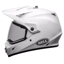 Bell MX-9 Adventure Helmet - Gloss White -Ride Style Shop bell mx 9 adventure helmet gloss white 8