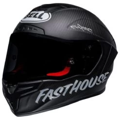 Bell Race Star Flex DLX Helmet - Fasthouse Street Punk Gloss Black