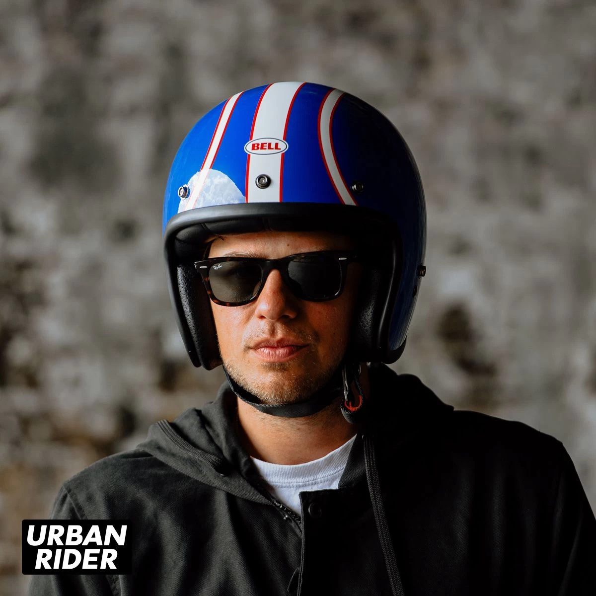 Bell Custom 500 - Steve Mcqueen Blue / White 6 Bell Custom 500 - Steve Mcqueen Blue / White - Image 6