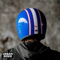 Bell Custom 500 - Steve Mcqueen Blue / White 15 Bell Custom 500 - Steve Mcqueen Blue / White -Ride Style Shop bell custom 500 steve mcqueen lf 2