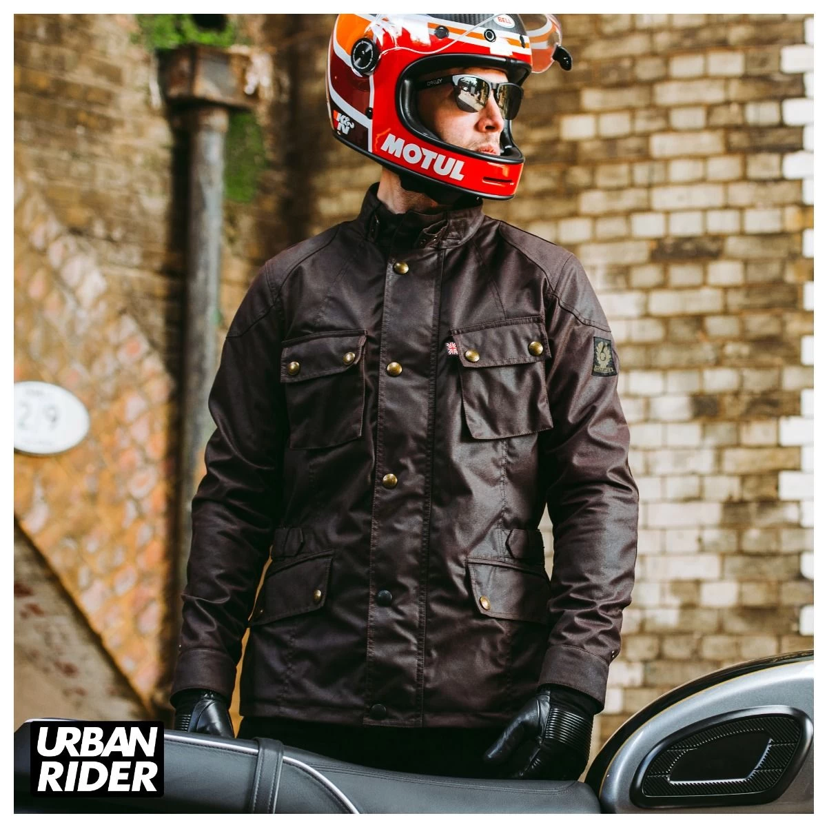 Belstaff Crosby 8oz Wax Cotton Jacket-Mahogany 2 Belstaff Crosby 8oz Wax Cotton Jacket-Mahogany - Image 2