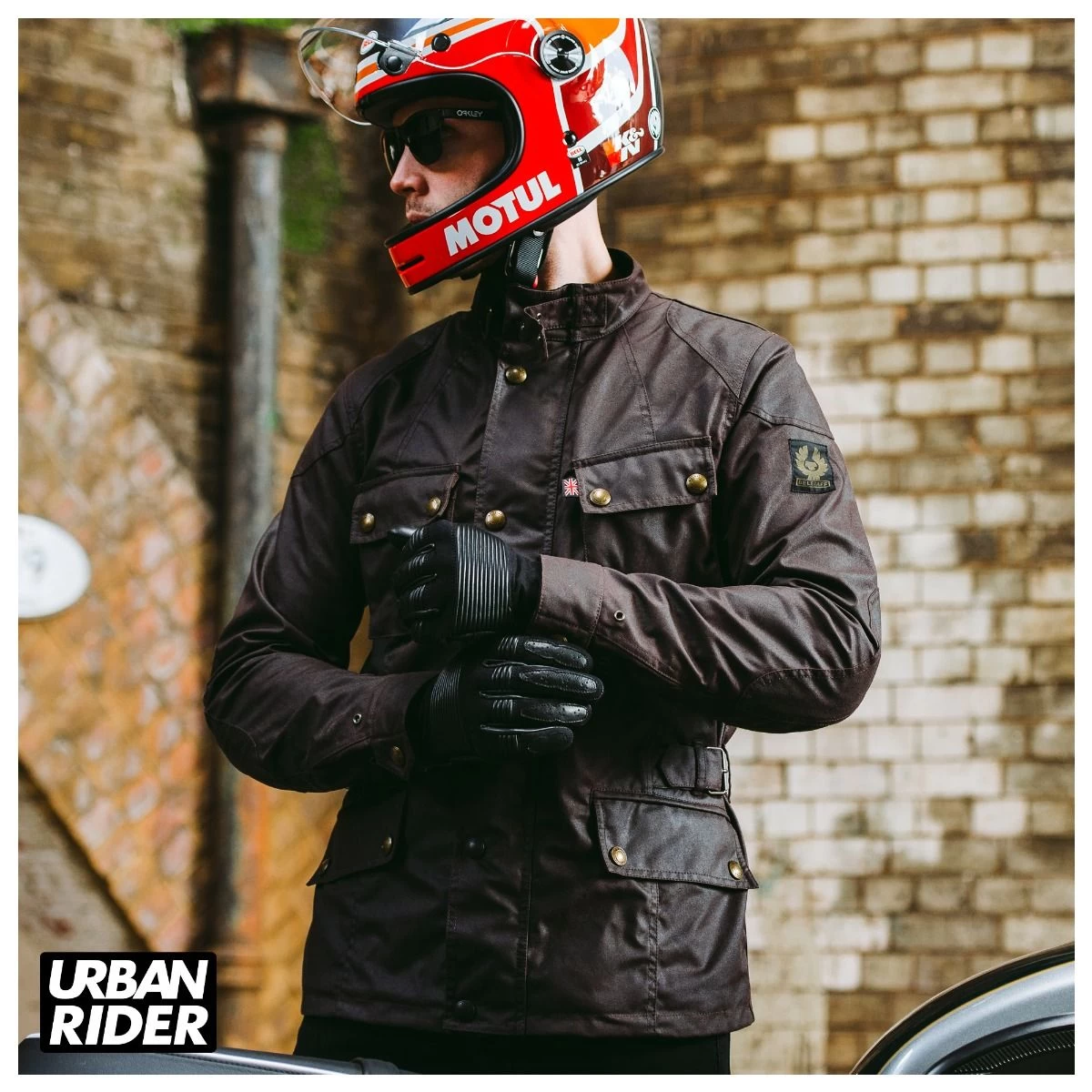 Belstaff Crosby 8oz Wax Cotton Jacket-Mahogany 5 Belstaff Crosby 8oz Wax Cotton Jacket-Mahogany - Image 5