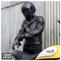 Belstaff Ivy Bull Leather Jacket - Black -Ride Style Shop belstaff ivy bull leather jacket black 2