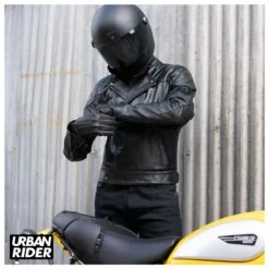 Belstaff Ivy Bull Leather Jacket - Black -Ride Style Shop belstaff ivy bull leather jacket black 3