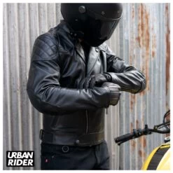 Belstaff Ivy Bull Leather Jacket - Black -Ride Style Shop belstaff ivy bull leather jacket black 4