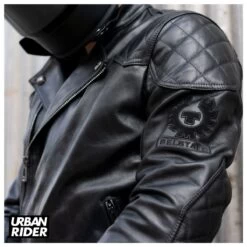 Belstaff Ivy Bull Leather Jacket - Black -Ride Style Shop belstaff ivy bull leather jacket black 5