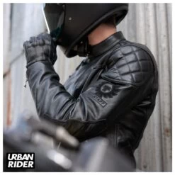 Belstaff Ivy Bull Leather Jacket - Black -Ride Style Shop belstaff ivy bull leather jacket black 8