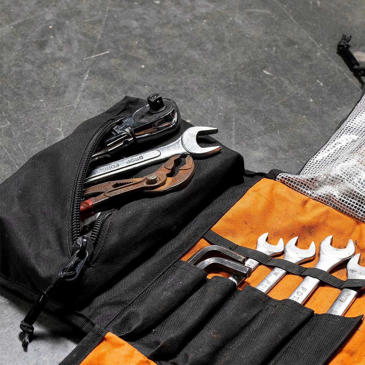 Biltwell EXFIL-0 2.0 Tool Roll - Black / Orange 12 Biltwell EXFIL-0 2.0 Tool Roll - Black / Orange - Image 12