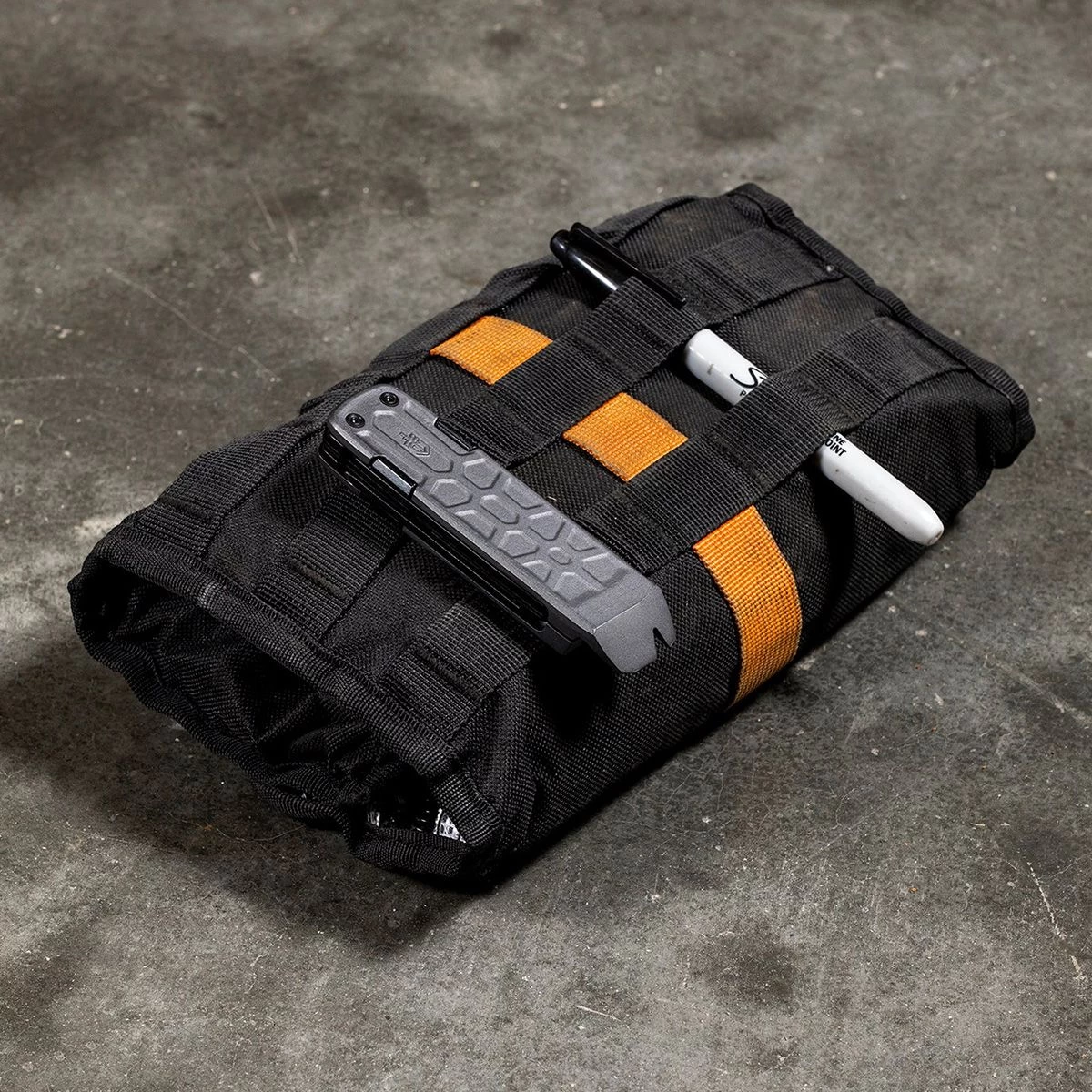 Biltwell EXFIL-0 2.0 Tool Roll - Black / Orange 14 Biltwell EXFIL-0 2.0 Tool Roll - Black / Orange - Image 14