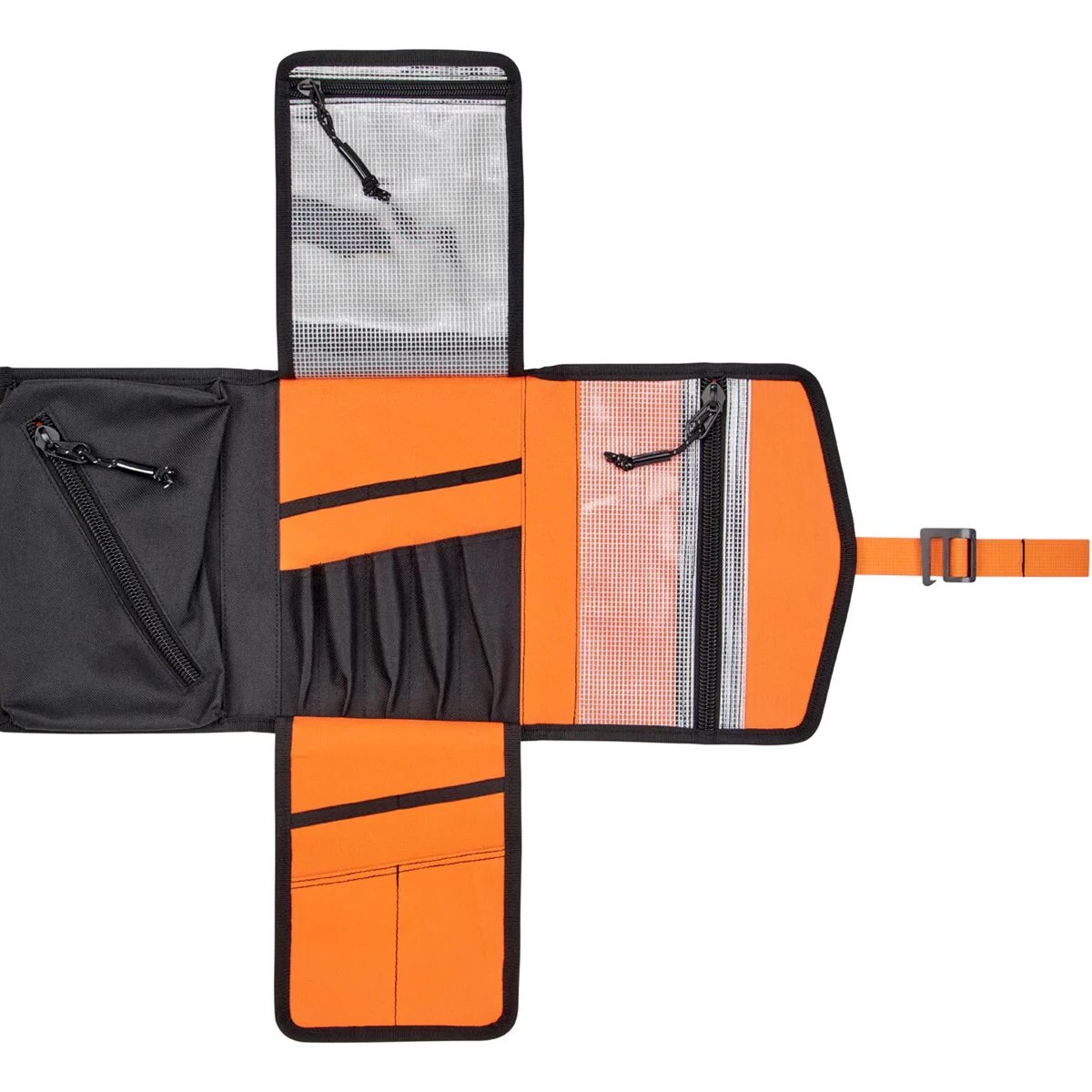 Biltwell EXFIL-0 2.0 Tool Roll - Black / Orange 9 Biltwell EXFIL-0 2.0 Tool Roll - Black / Orange - Image 9