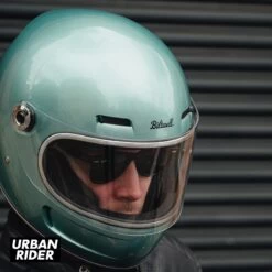 Biltwell Gringo SV 06 Helmet - Metallic Sea Foam -Ride Style Shop biltwell gringo sv 06 helmet metallic sea foam logo