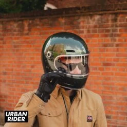 Biltwell Gringo SV 06 Helmet - Sierra Green -Ride Style Shop biltwell gringo sv 06 helmet sierra green visor