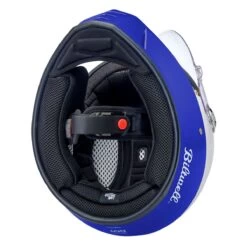 Biltwell Lane Splitter Helmet - Podium Gloss Red / White / Blue -Ride Style Shop biltwell lane splitter helmet podium gloss red white blue 7