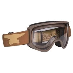 Biltwell Moto 2.0 Goggle - Script Chocolate