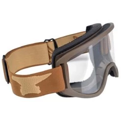 Biltwell Moto 2.0 Goggle - Script Chocolate -Ride Style Shop biltwell moto 2 goggle script chocolate right