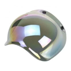 Biltwell Anti-Fog Bubble Visor - Rainbow Mirror
