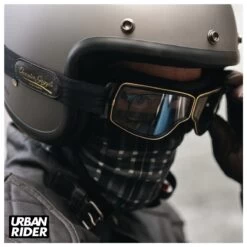 Aviator Pilot Goggles - T1 Black -Ride Style Shop blackaviatorup1 1